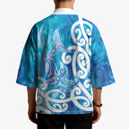 Hammerhead Shark Tattoo New Zealand Kimono Maori Galaxy Mangopare Pattern