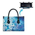Hammerhead Shark Tattoo New Zealand Leather Bag Maori Galaxy Mangopare Pattern
