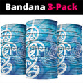 Hammerhead Shark Tattoo New Zealand Neck Gaiter Maori Galaxy Mangopare Pattern