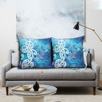 Hammerhead Shark Tattoo New Zealand Pillow Cover Maori Galaxy Mangopare Pattern