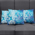 Hammerhead Shark Tattoo New Zealand Pillow Cover Maori Galaxy Mangopare Pattern