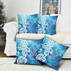 Hammerhead Shark Tattoo New Zealand Pillow Cover Maori Galaxy Mangopare Pattern