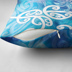 Hammerhead Shark Tattoo New Zealand Pillow Cover Maori Galaxy Mangopare Pattern