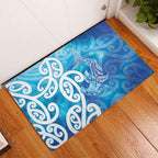 Hammerhead Shark Tattoo New Zealand Rubber Doormat Maori Galaxy Mangopare Pattern