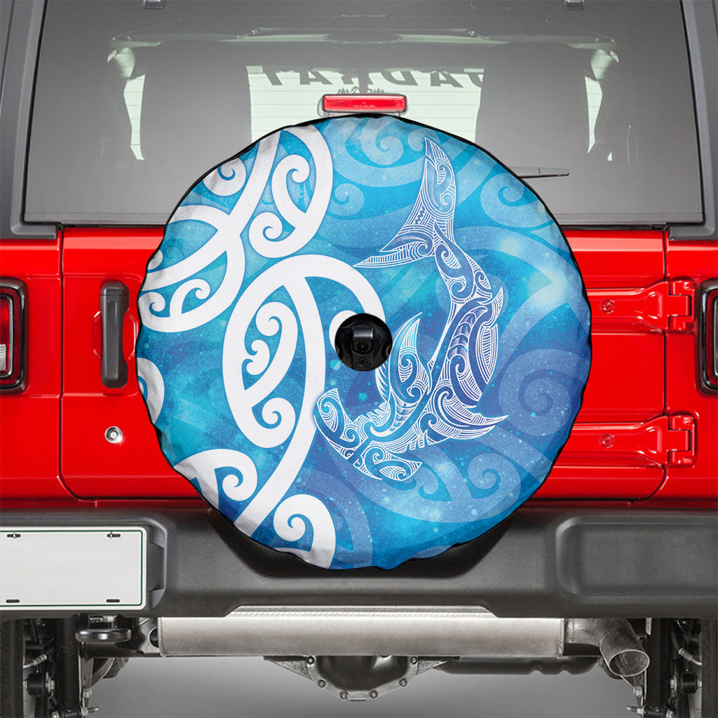 Hammerhead Shark Tattoo New Zealand Spare Tire Cover Maori Galaxy Mangopare Pattern