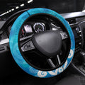 Hammerhead Shark Tattoo New Zealand Steering Wheel Cover Maori Galaxy Mangopare Pattern