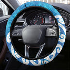 Hammerhead Shark Tattoo New Zealand Steering Wheel Cover Maori Galaxy Mangopare Pattern