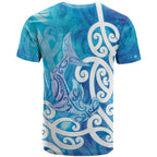 Hammerhead Shark Tattoo New Zealand T Shirt Maori Galaxy Mangopare Pattern