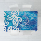 Hammerhead Shark Tattoo New Zealand Tablecloth Maori Galaxy Mangopare Pattern