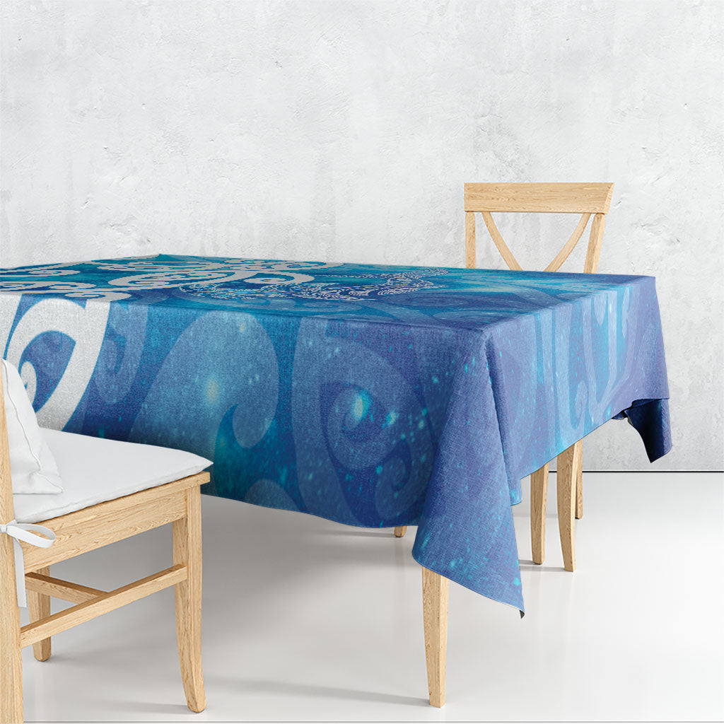 Hammerhead Shark Tattoo New Zealand Tablecloth Maori Galaxy Mangopare Pattern
