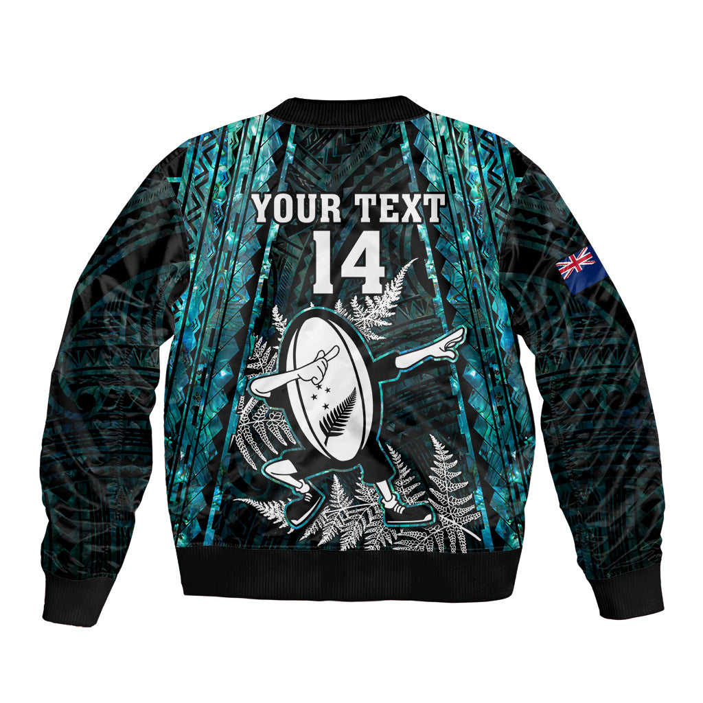 custom-new-zealand-silver-fern-rugby-bomber-jacket-aotearoa-all-black-dabbing-ball-with-maori-paua-shell