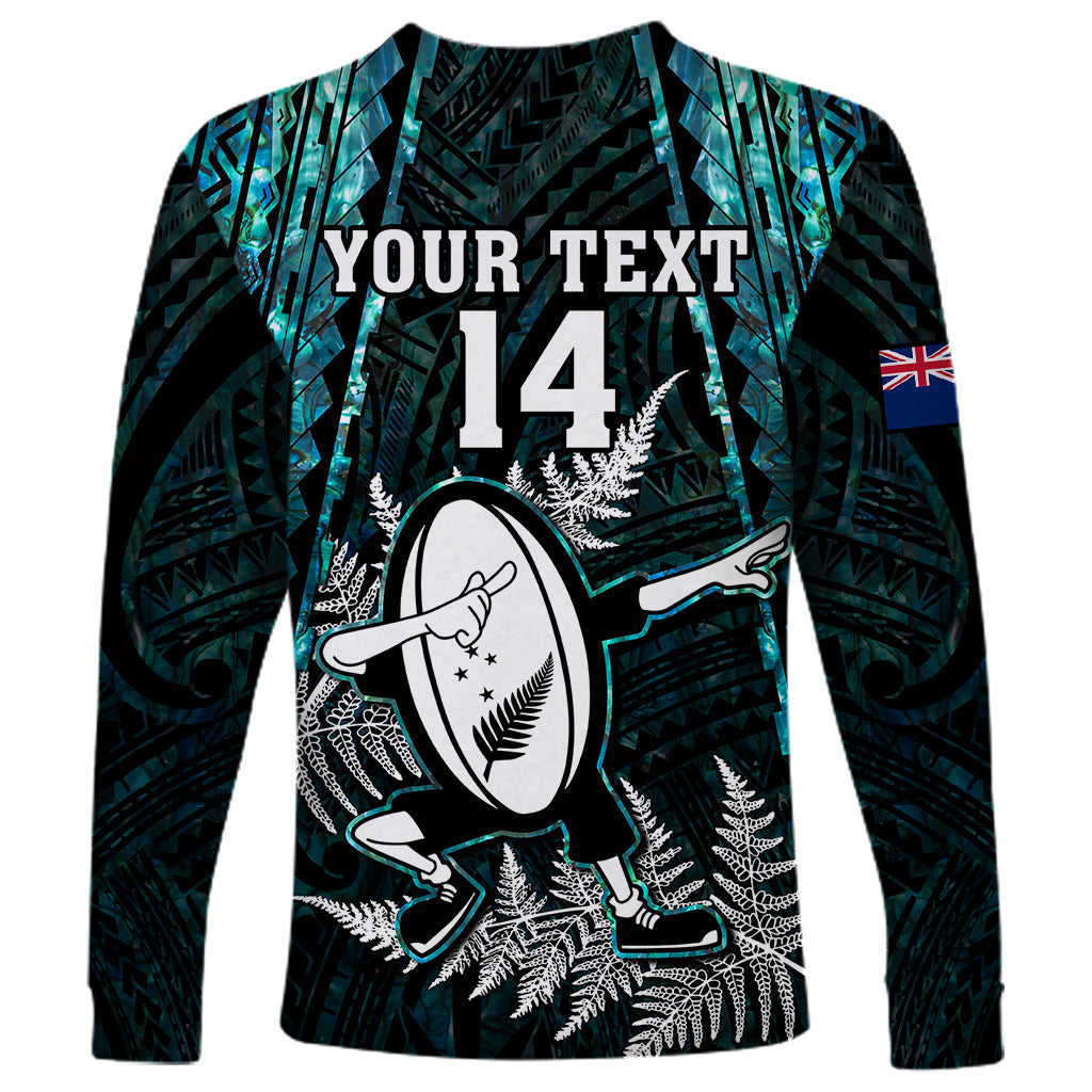 custom-new-zealand-silver-fern-rugby-long-sleeve-shirt-aotearoa-all-black-dabbing-ball-with-maori-paua-shell