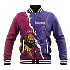 Dockers And Lions Football Custom Baseball Jacket 2025 Sporty Dynamic Version - Aussie Hoodie