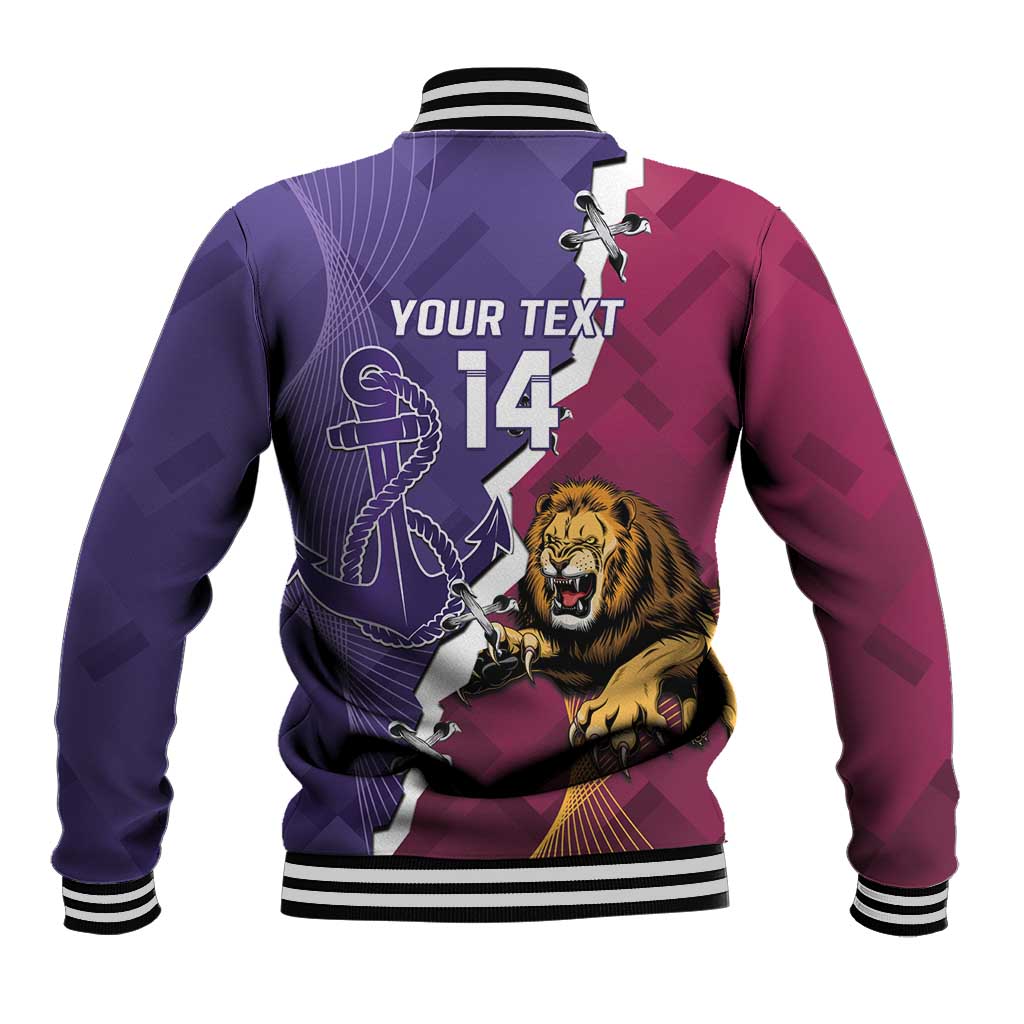 Dockers And Lions Football Custom Baseball Jacket 2025 Sporty Dynamic Version - Aussie Hoodie