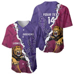 Dockers And Lions Football Custom Baseball Jersey 2025 Sporty Dynamic Version - Aussie Hoodie