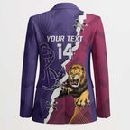 Dockers And Lions Football Custom Blazer 2025 Sporty Dynamic Version - Aussie Hoodie