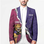 Dockers And Lions Football Custom Blazer 2025 Sporty Dynamic Version - Aussie Hoodie