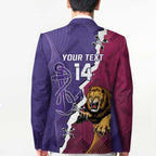 Dockers And Lions Football Custom Blazer 2025 Sporty Dynamic Version - Aussie Hoodie