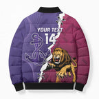 Dockers And Lions Football Custom Bomber Puffer Jacket 2025 Sporty Dynamic Version - Aussie Hoodie