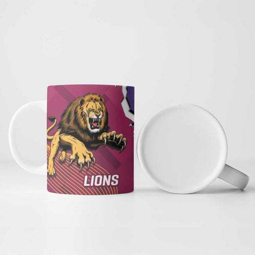 Dockers And Lions Football Ceramic Mug 2025 Sporty Dynamic Version - Aussie Hoodie