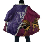 Dockers And Lions Football Custom Cloak 2025 Sporty Dynamic Version - Aussie Hoodie