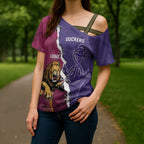 Dockers And Lions Football Custom Cross Shoulder Shirt 2025 Sporty Dynamic Version - Aussie Hoodie