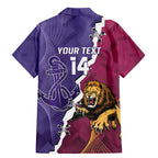 Dockers And Lions Football Custom Family Matching Mermaid Dress and Hawaiian Shirt 2025 Sporty Dynamic Version - Aussie Hoodie