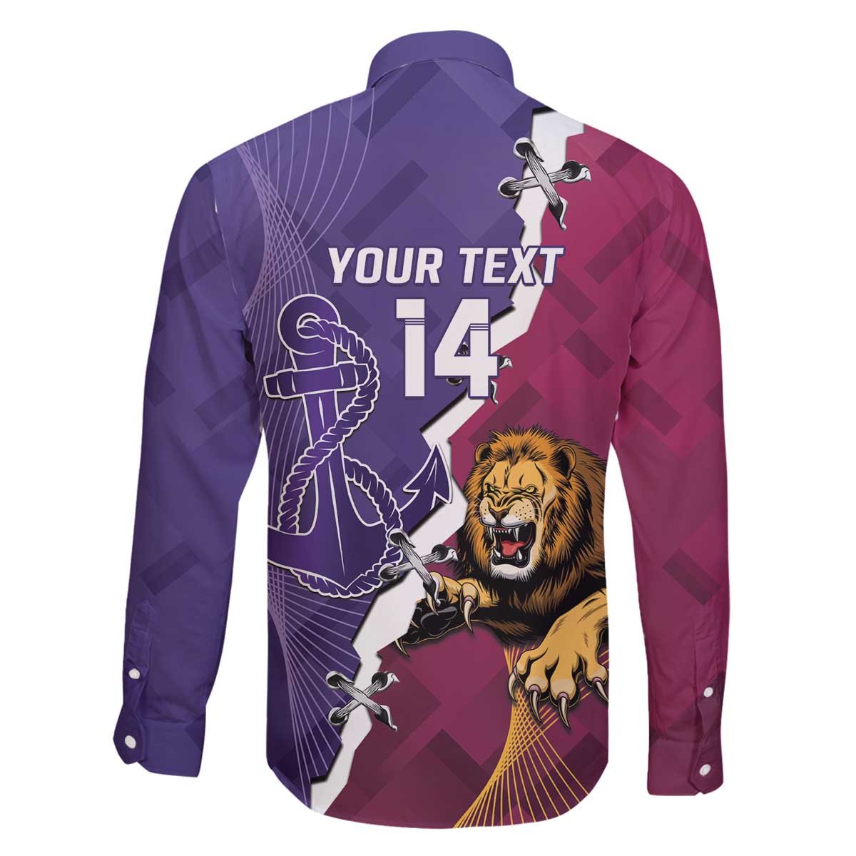 Dockers And Lions Football Custom Family Matching Off The Shoulder Long Sleeve Dress and Hawaiian Shirt 2025 Sporty Dynamic Version - Aussie Hoodie