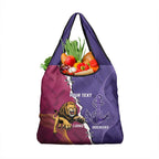 Dockers And Lions Football Custom Grocery Bag 2025 Sporty Dynamic Version - Aussie Hoodie