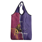 Dockers And Lions Football Custom Grocery Bag 2025 Sporty Dynamic Version - Aussie Hoodie