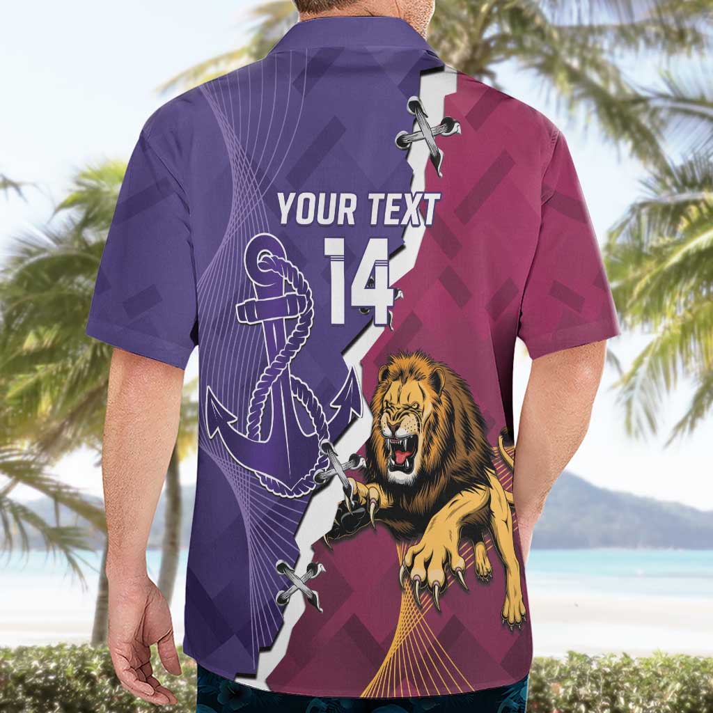 Dockers And Lions Football Custom Hawaiian Shirt 2025 Sporty Dynamic Version - Aussie Hoodie
