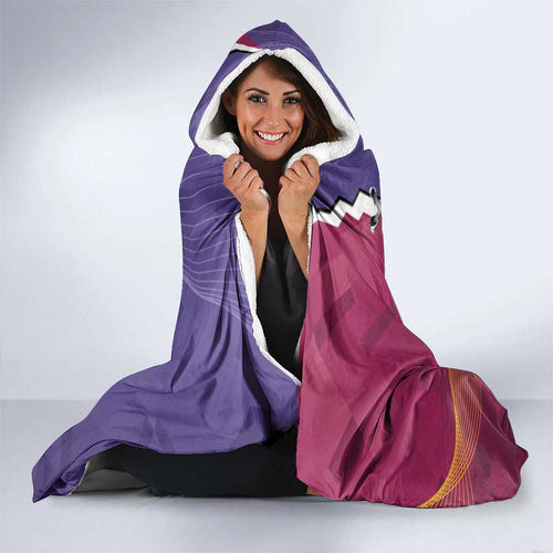 Dockers And Lions Football Custom Hooded Blanket 2025 Sporty Dynamic Version - Aussie Hoodie
