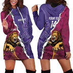 Dockers And Lions Football Custom Hoodie Dress 2025 Sporty Dynamic Version - Aussie Hoodie
