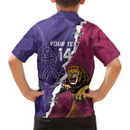 Dockers And Lions Football Custom Kid Hawaiian Shirt 2025 Sporty Dynamic Version - Aussie Hoodie