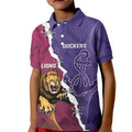 Dockers And Lions Football Custom Kid Polo Shirt 2025 Sporty Dynamic Version - Aussie Hoodie
