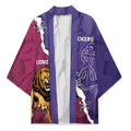 Dockers And Lions Football Custom Kimono 2025 Sporty Dynamic Version - Aussie Hoodie