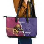 Dockers And Lions Football Custom Leather Tote Bag 2025 Sporty Dynamic Version - Aussie Hoodie