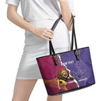 Dockers And Lions Football Custom Leather Tote Bag 2025 Sporty Dynamic Version - Aussie Hoodie
