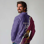 Dockers And Lions Football Custom Long Sleeve Polo Shirt 2025 Sporty Dynamic Version - Aussie Hoodie