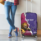 Dockers And Lions Football Custom Luggage Cover 2025 Sporty Dynamic Version - Aussie Hoodie
