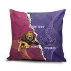 Dockers And Lions Football Custom Pillow Cover 2025 Sporty Dynamic Version - Aussie Hoodie