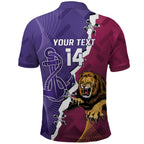 Dockers And Lions Football Custom Polo Shirt 2025 Sporty Dynamic Version - Aussie Hoodie