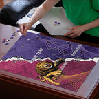 Dockers And Lions Football Custom Puzzle 2025 Sporty Dynamic Version - Aussie Hoodie
