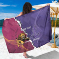 Dockers And Lions Football Custom Sarong 2025 Sporty Dynamic Version - Aussie Hoodie