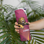 Dockers And Lions Football Skinny Tumbler 2025 Sporty Dynamic Version - Aussie Hoodie