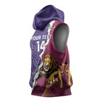 Dockers And Lions Football Custom Sleeveless Hoodie 2025 Sporty Dynamic Version - Aussie Hoodie