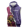 Dockers And Lions Football Custom Sleeveless Zip Hoodie 2025 Sporty Dynamic Version LT14