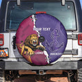 Dockers And Lions Football Custom Spare Tire Cover 2025 Sporty Dynamic Version - Aussie Hoodie