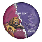 Dockers And Lions Football Custom Spare Tire Cover 2025 Sporty Dynamic Version - Aussie Hoodie