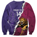 Dockers And Lions Football Custom Sweatshirt 2025 Sporty Dynamic Version - Aussie Hoodie
